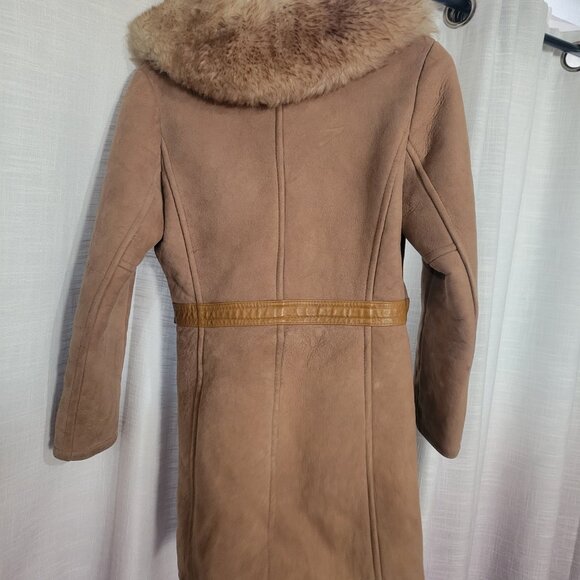 Vintage Sylvia Mark Sheepskin Coat - Picture 2 of 5